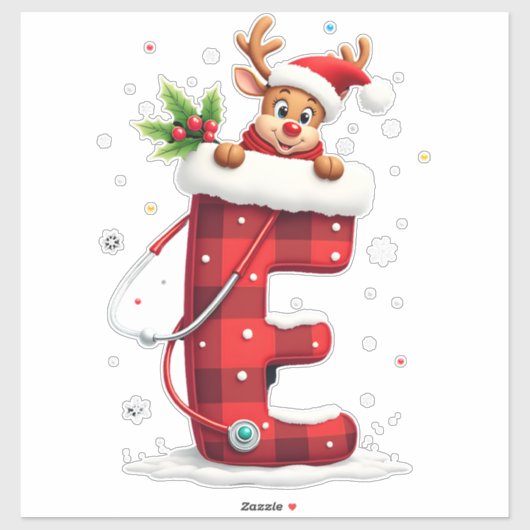 Christmas (2) aufkleber (Blatt)