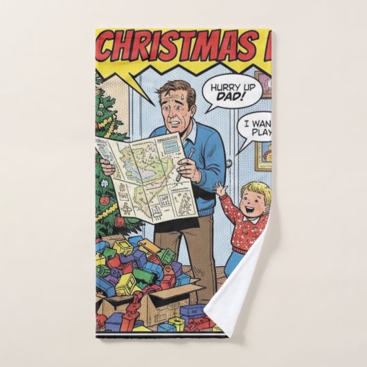 christmas 2 badhandtuch set (Handtuch)