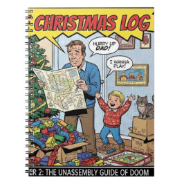 christmas 2 notizblock