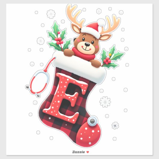 Christmas (3) aufkleber (Blatt)