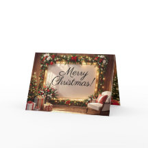 Christmas 3 Image Greeting Card
