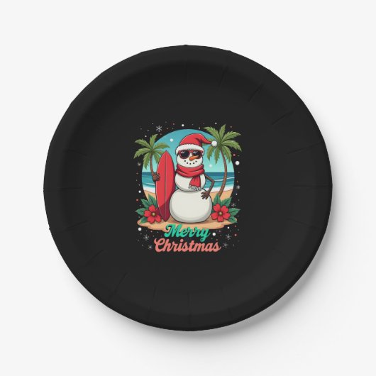 christmas (3) pappteller (Vorderseite)