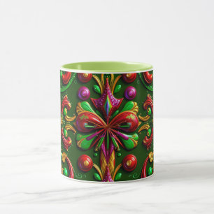 CHRISTMAS ~ 3D ~ Multicolor ~ Tasse