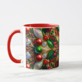 CHRISTMAS ~ 3D ~ Multicolor ~ Tasse (Links)
