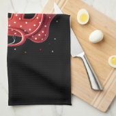 Christmas (4) geschirrtuch (Viertel Falte)