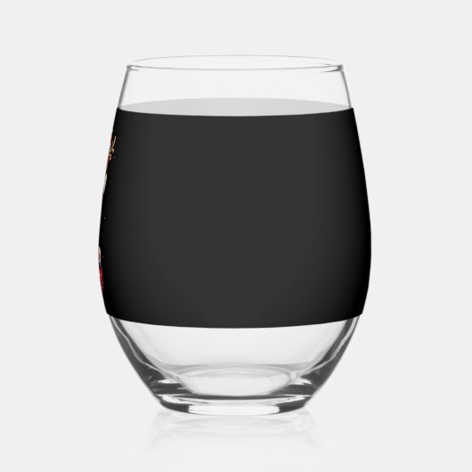 Christmas (4) weinglas ohne stiel (Links)