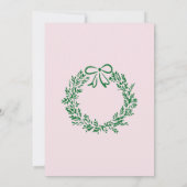 Christmas 4th birthday whimsical tree ankündigung (Rückseite)