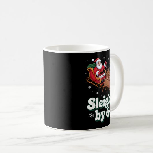 Christmas 67 Funny Xmas Six Seven Ugly Sweater 6-7 Kaffeetasse (VorderseiteRechts)