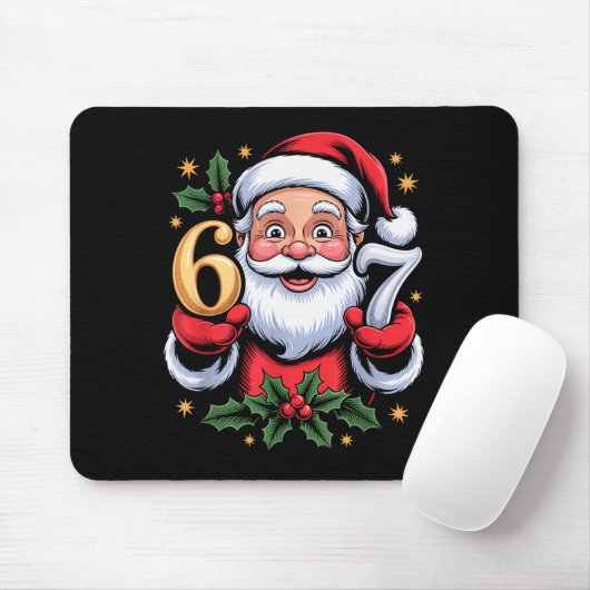 Christmas 67 Funny Xmas Six Seven Ugly Sweater 6-7 Mousepad (Mit Mouse)