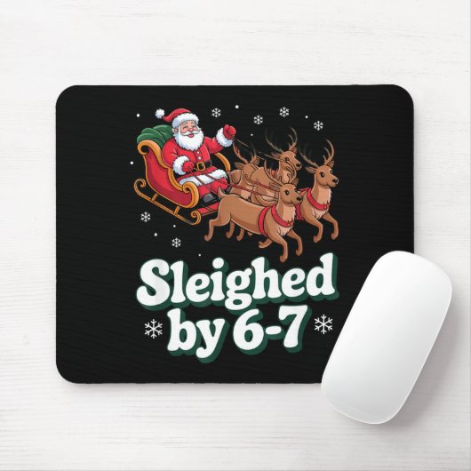 Christmas 67 Funny Xmas Six Seven Ugly Sweater 6-7 Mousepad (Mit Mouse)