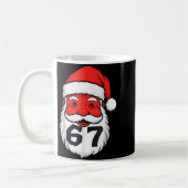 Christmas 67 Meme Design Funny Six Seven Hands 6 7 Kaffeetasse (Links)