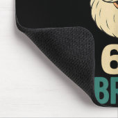 Christmas 67 Meme Design Funny Six Seven Hands 6 7 Mousepad (Ecke)