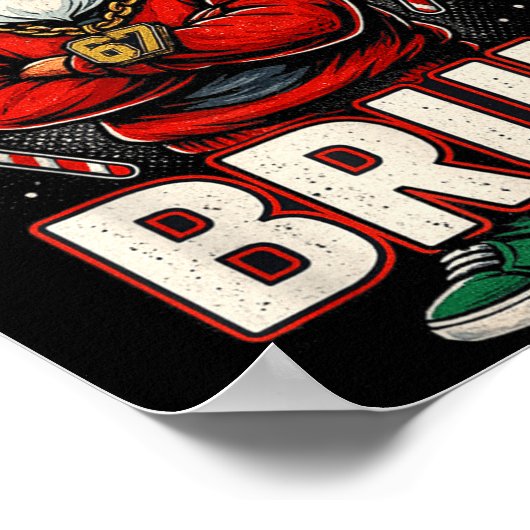 Christmas 67 Meme Design Funny Six Seven Hands 6 7 Poster (Ecke)