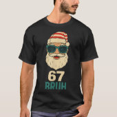 Christmas 67 Meme Design Funny Six Seven Hands 6 7 T-Shirt (Vorderseite)