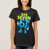 Christmas 67 Meme Design Funny Six Seven Hands 6 7 T-Shirt (Vorderseite)