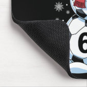 Christmas 67 Meme Soccer Snowman Tree Funny Xmas B Mousepad (Ecke)