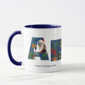 CHRISTMAS A BRIEF / SANTA CLAUS BUGLER MONOGRAM TASSE (Links)