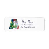 CHRISTMAS A BRIEF / SANTA MIT CHRISTMAS BAUM (Vorne)