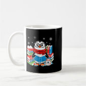 Christmas A Penguin Reading Book Snowflake Cocoa H Kaffeetasse (Links)