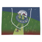 Christmas abduction große geschenktüte (Vorderseite)