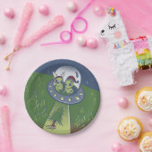 Christmas abduction pappteller (Party)