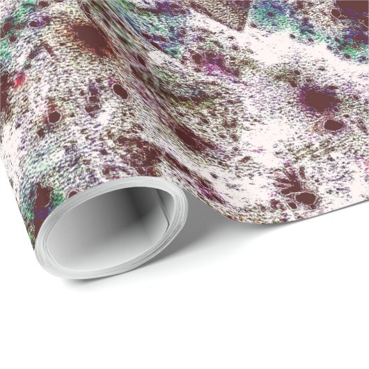 'Christmas Abstrakt' Weihnachtsgeschenkwrake Geschenkpapier (Rolleneckpunkt)