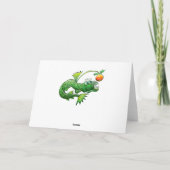 Christmas Abyssal Angler Fish Feiertagskarte (Rückseite)