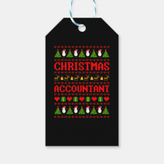 Christmas Accountant Geschenkanhänger