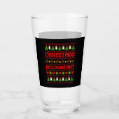 Christmas Accountant Glas (Vorderseite)