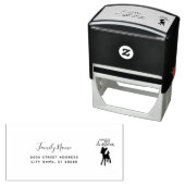 Christmas Address Self-inking Stamp Permastempel (Beispiel)