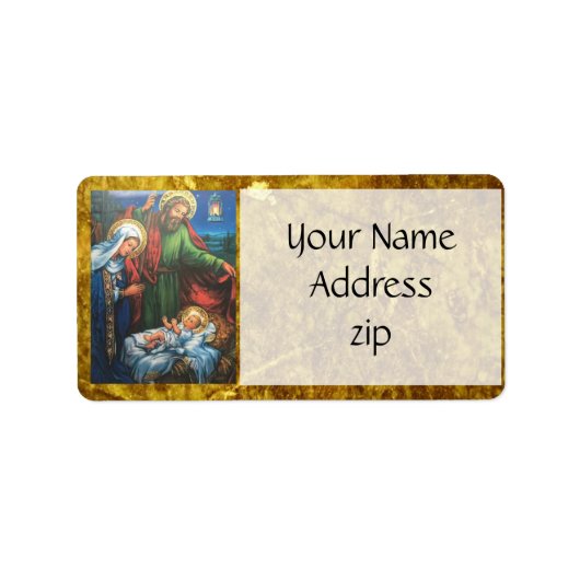 Christmas Adressaufkleber (Vorne)