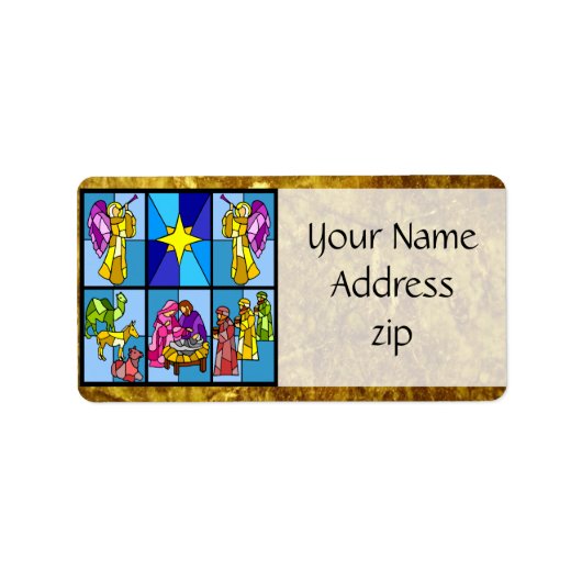 Christmas Adressaufkleber (Vorne)