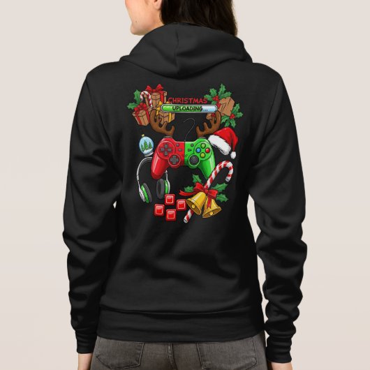 Christmas Adult Full-Zip Hoodie (Rückseite)