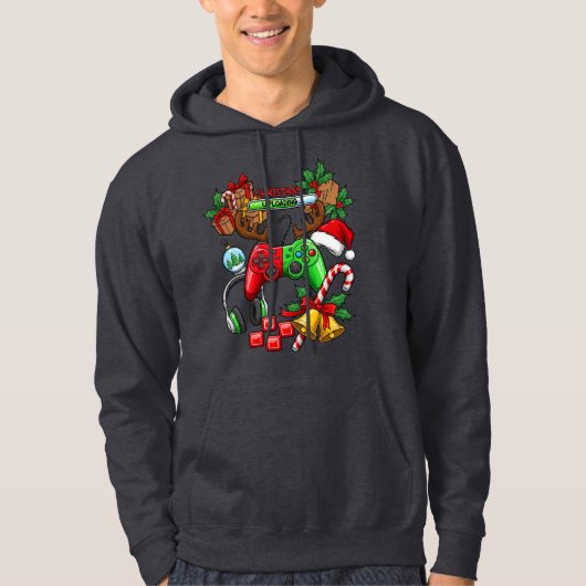 Christmas Adult Pullover Hoodie (Vorderseite)