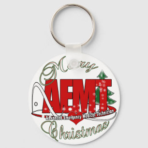 CHRISTMAS AEMT Advanced Emergency Medical Tech Schlüsselanhänger