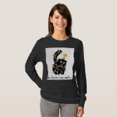 Christmas Aesthetic Santa Cat Cute Funny T-Shirt (Vorne ganz)