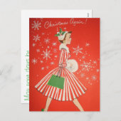 Christmas Again! Feiertagspostkarte (Vorne/Hinten)