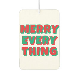 Christmas Air Freshener Autolufterfrischer