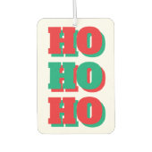Christmas Air Freshener Autolufterfrischer (Vorderseite)