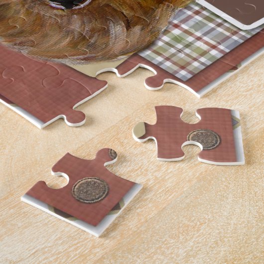 CHRISTMAS AIREDALE PUZZLE (Seite)