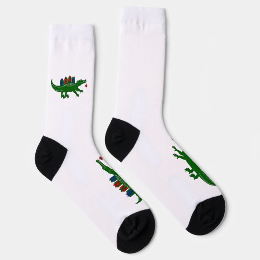 Christmas Alligator Crew Socks Socken (Rechts)