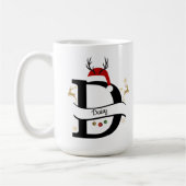 Christmas Alphabet Collection – Letter D Design Kaffeetasse (Links)