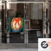 Christmas and Holiday Cheer! Fensteraufkleber (Büro Tür)