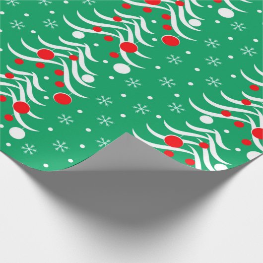 Christmas and new year pattern geschenkpapier (Ecke)
