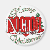 CHRISTMAS ANESTHESIOLOGIST MAGNET (Vorne)