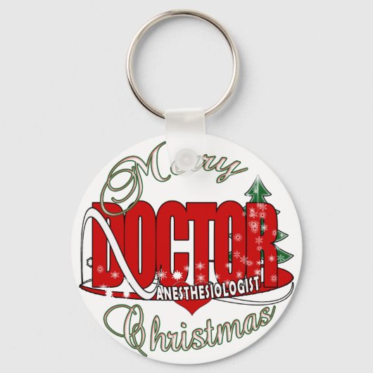 CHRISTMAS ANESTHESIOLOGIST SCHLÜSSELANHÄNGER (Vorderseite)