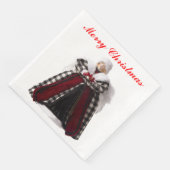 Christmas Angel 1 Napkins Serviette (Ecke)