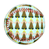 Christmas Angel Bell Baseball (Vorderseite Links)