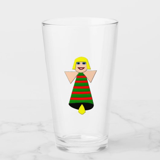 Christmas Angel Bell Glas (Vorderseite)
