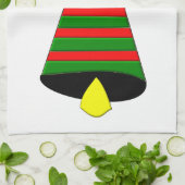 Christmas Angel Bell Kitchen Tow Handtuch (Gefaltet)